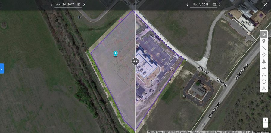 Construction progression project from Unmanned Operator