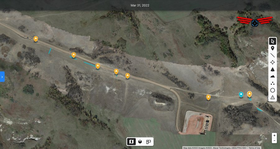 Right-of-way inspections project from Unmanned Operator